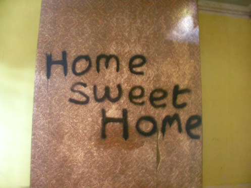 Home is where... ( space) 