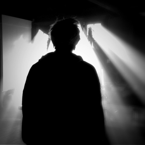 the boat man waiting to be saved